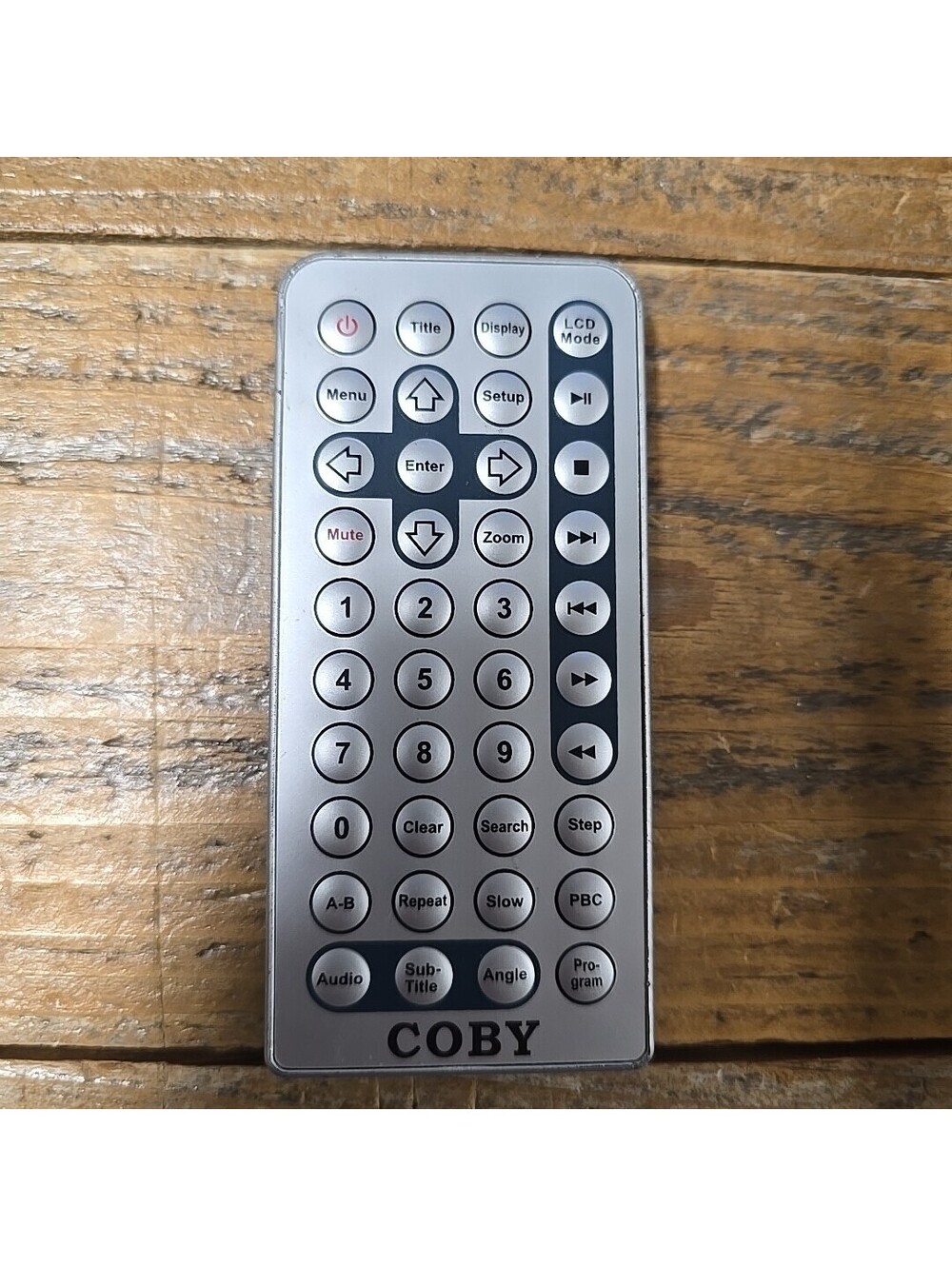Coby TF-DVD5000 DVD Player Replacement Remote Control Silver